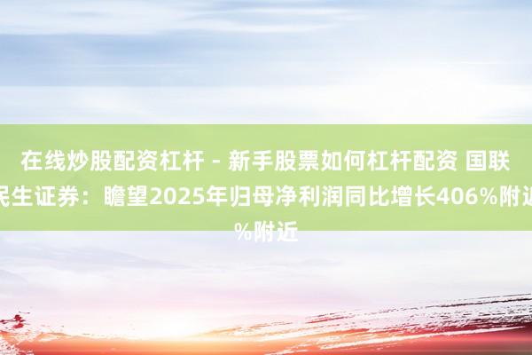 在线炒股配资杠杆 - 新手股票如何杠杆配资 国联民生证券：瞻望2025年归母净利润同比增长406%附近