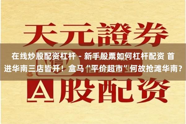 在线炒股配资杠杆 - 新手股票如何杠杆配资 首进华南三店皆开！盒马“平价超市”何故抢滩华南？